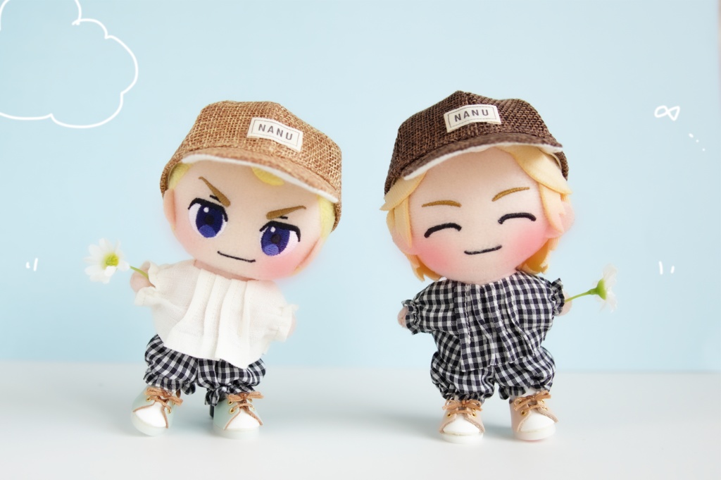 ブラウス+かぼちゃパンツ(全4色)