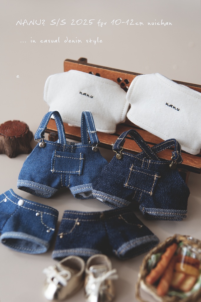 肉厚Tシャツ with NANU ロゴ