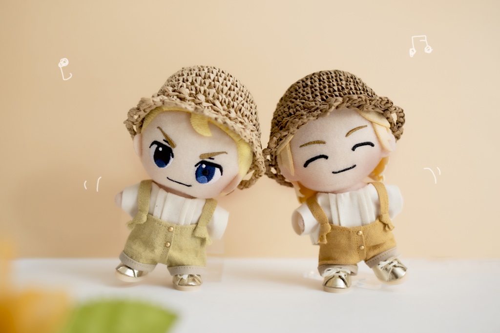 リネンのなついろサロペット