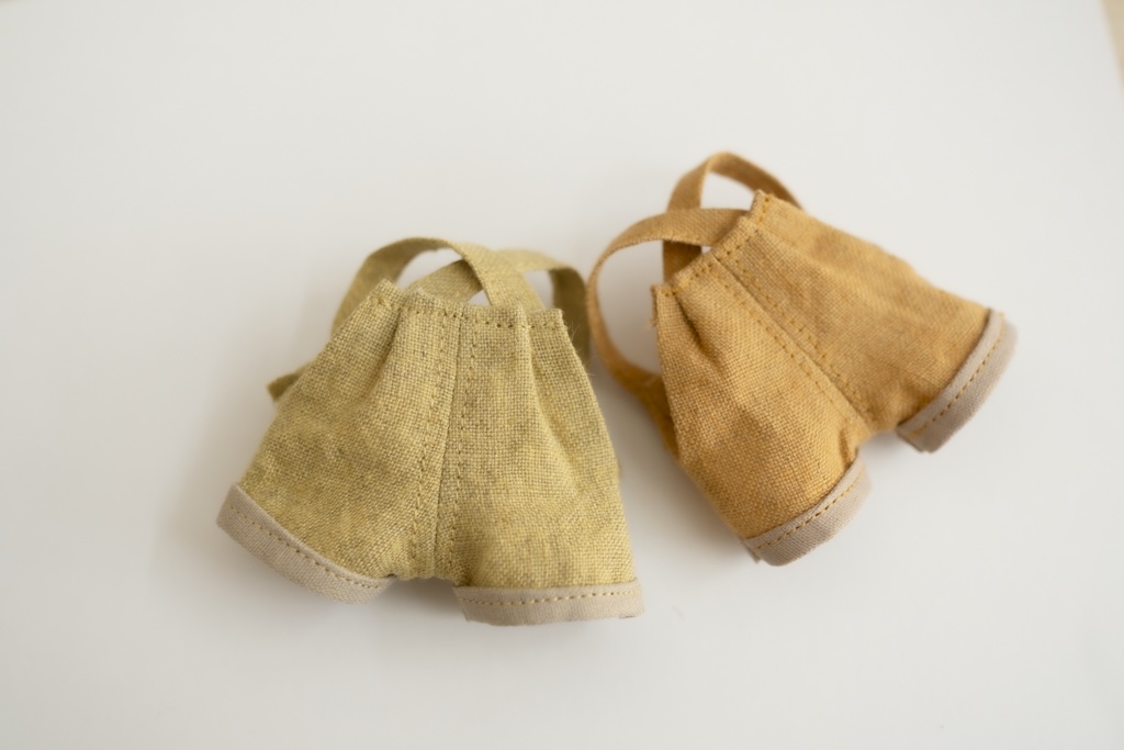 リネンのなついろサロペット