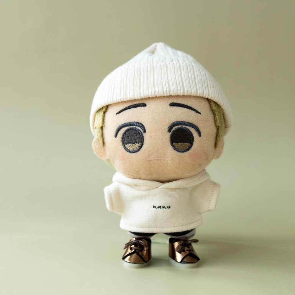 【ちびぐるみサイズ】シンプルロゴフーディー(全2色/ロゴ各5色)