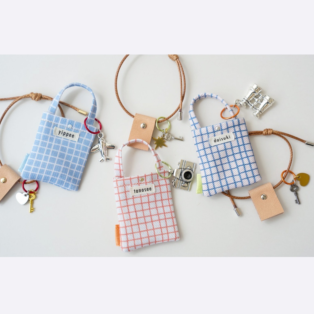 トートバッグ＆キーケースネックレス　単品（全3種）
