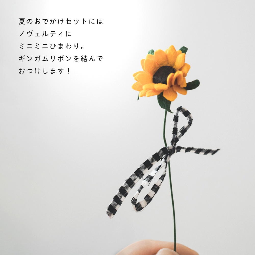 Summer in gingham check/夏のおでかけセット