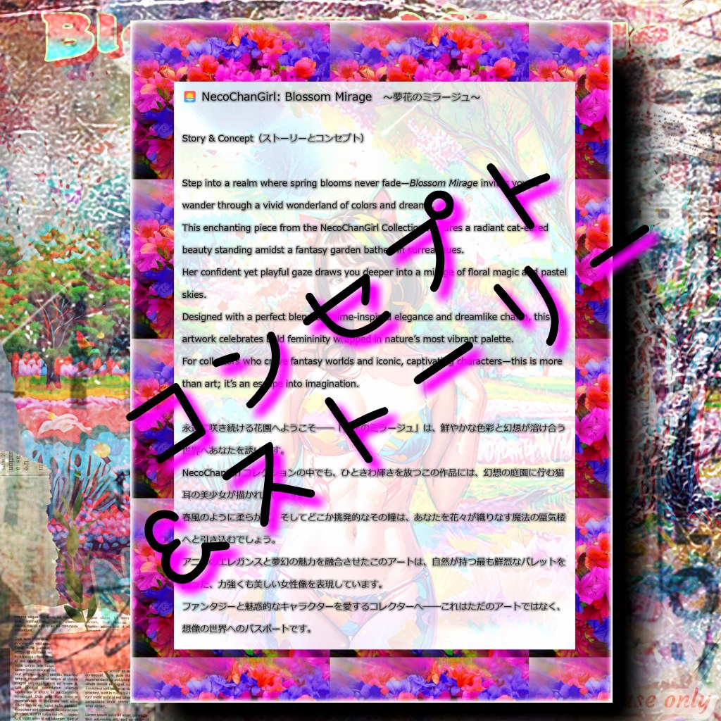 NecoChanGirl: Blossom Mirage ~夢花のミラージュ~