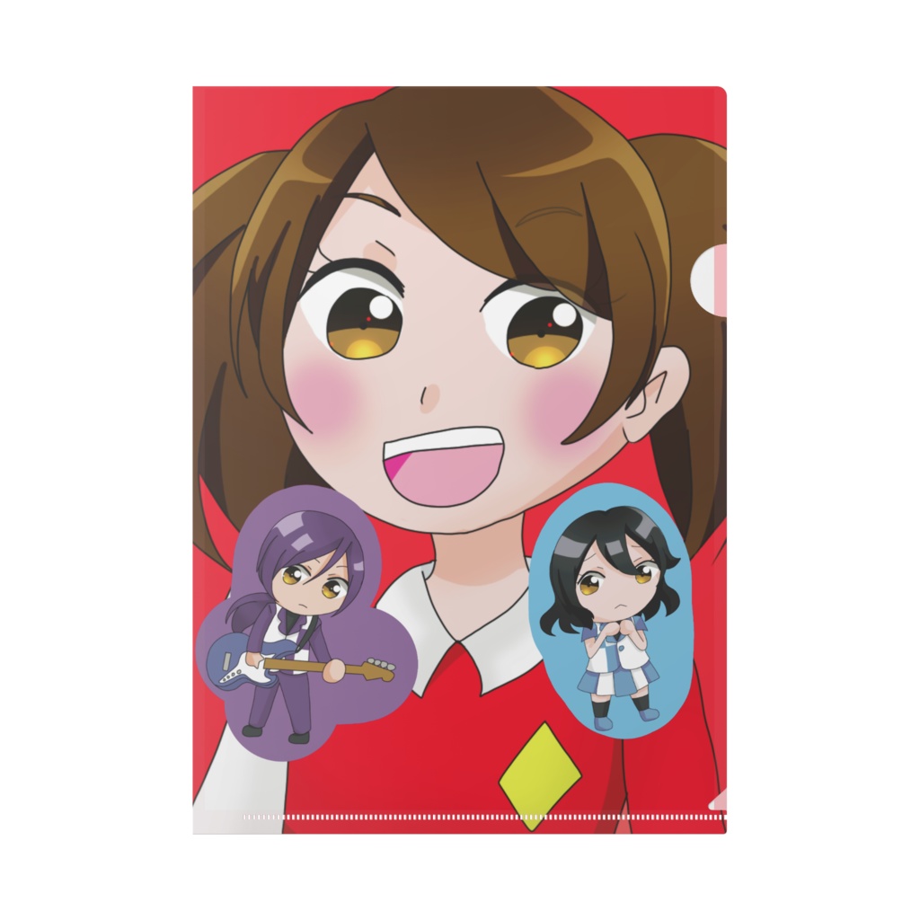 クリアファイル 沙彩・みのり・優