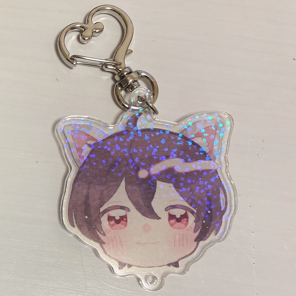 りつのねこ耳アクキー