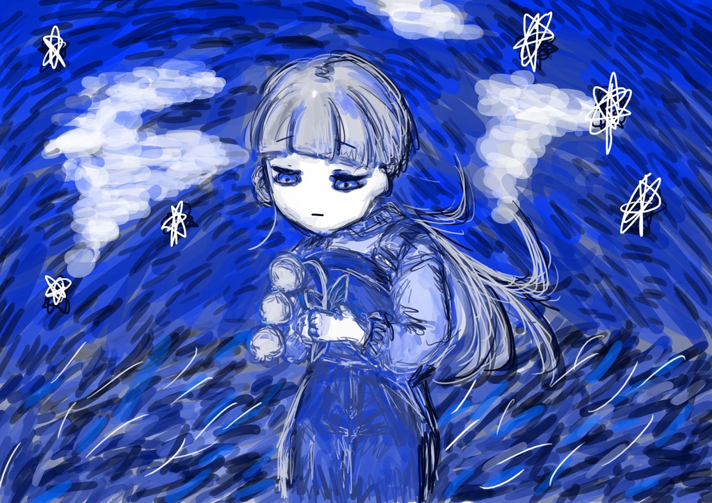 ひじょうむじょう。根室鈴蘭(ねむろ すずらん) L判ポストカード サインplus日付けサイン付き。