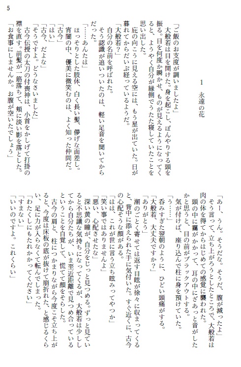 【小説】グッドナイト(大般若×古今)