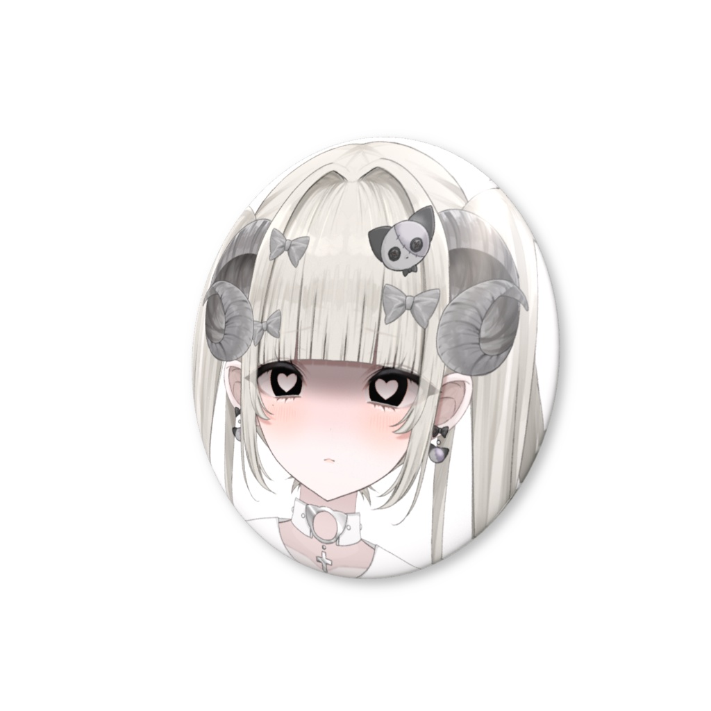 病んヘラ缶バッジ