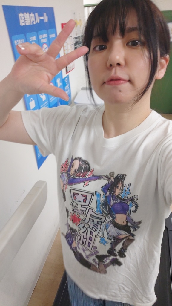 4/5かすみんDLブロマイド「🚀榊音結依presents🚀 うたマクロス！~ドラムDeカルチャー！~2nd Stage~」