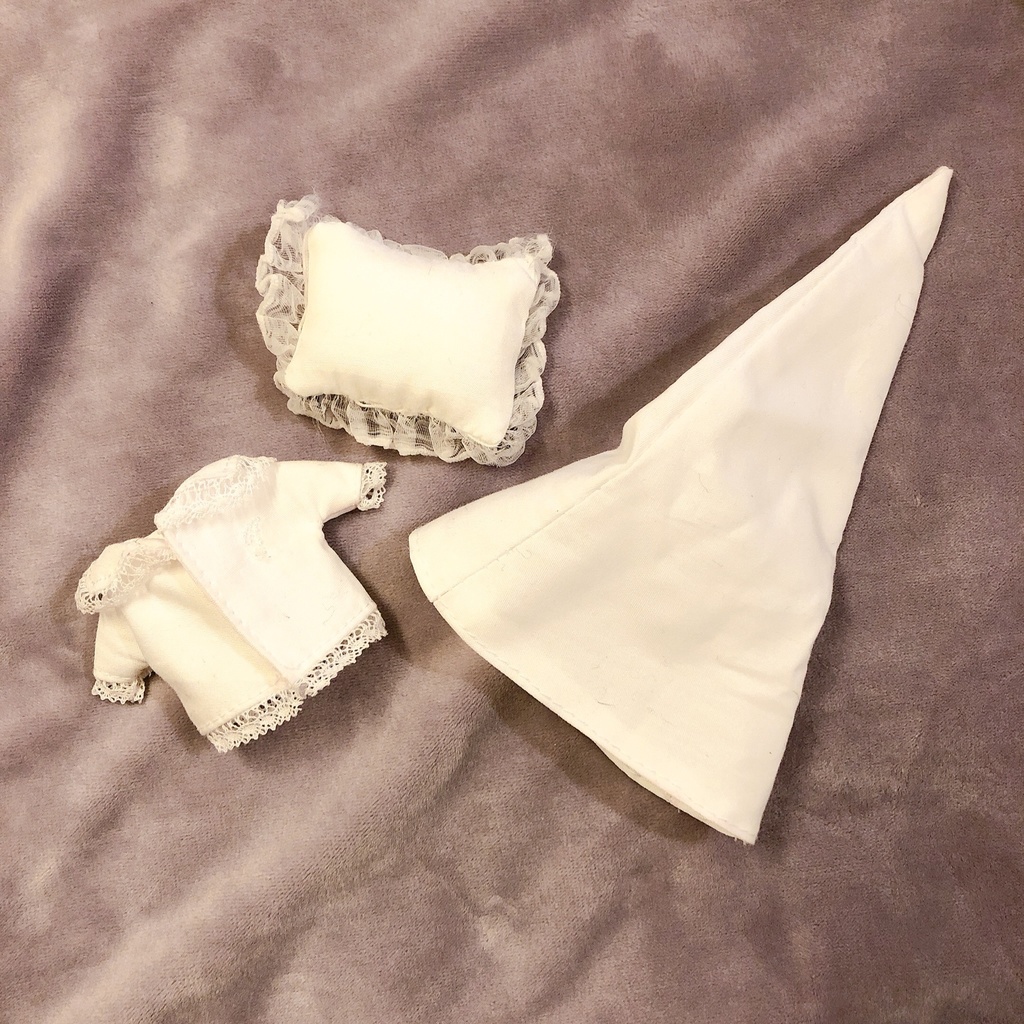 パジャマセット(体長約10cm・exマスコットぬい用)