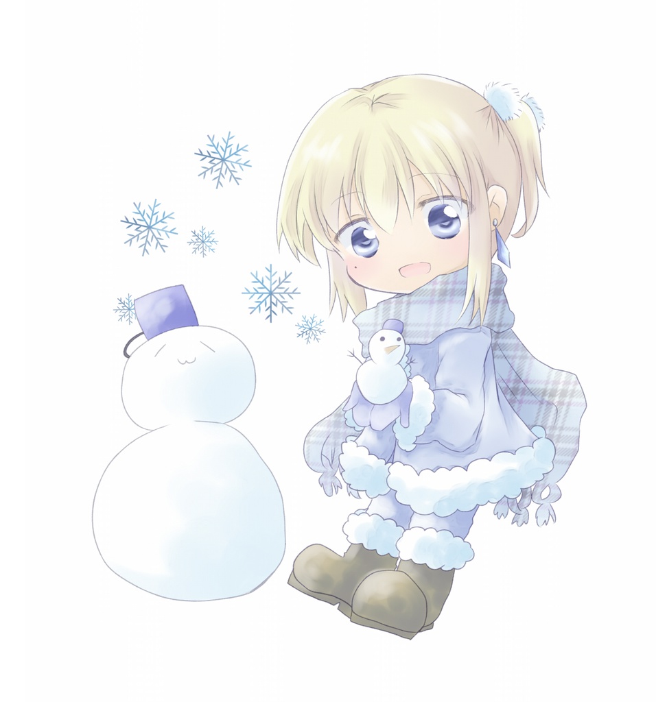 閃＆雪だるま アクリルスタンド