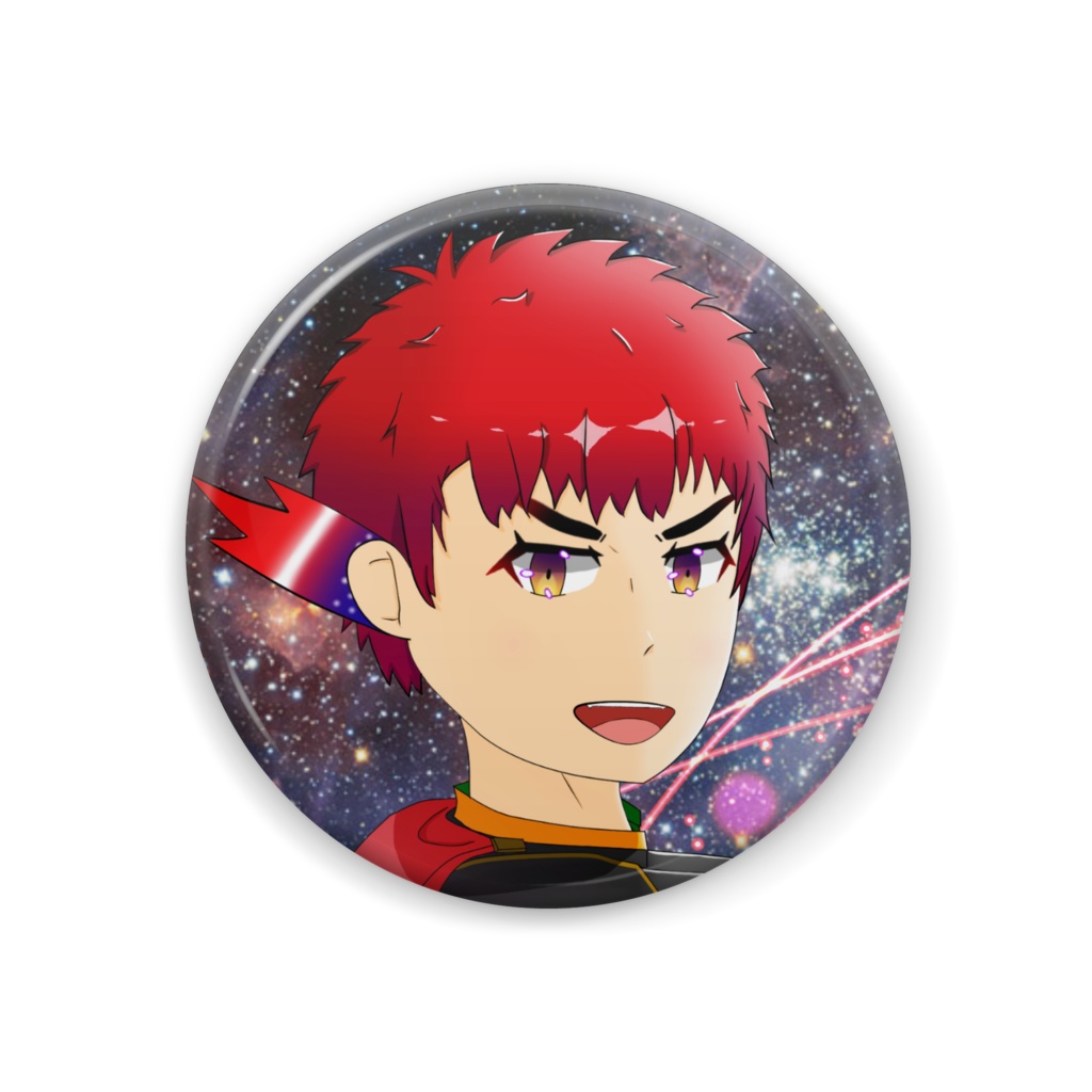 ボム・フォルティウス2周年記念缶バッジ