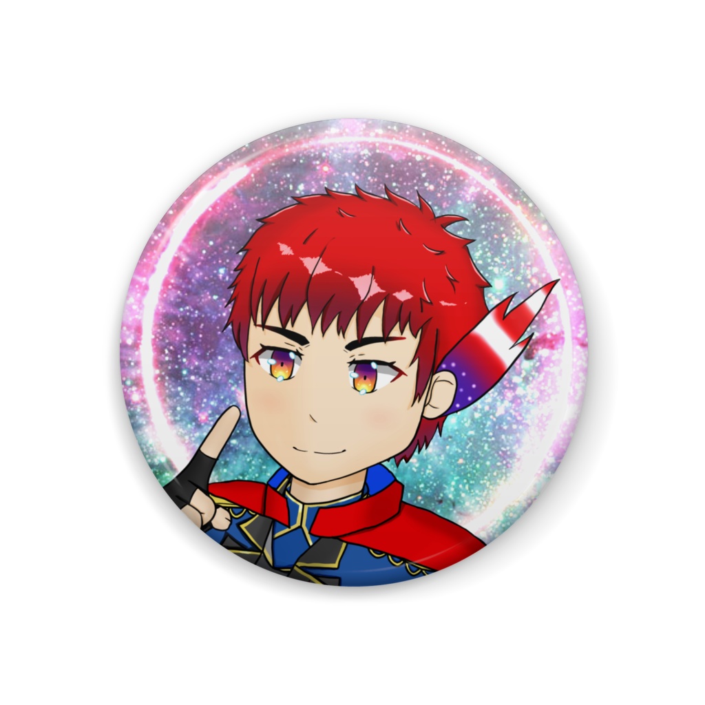 ボム・フォルティウス2周年記念缶バッジ