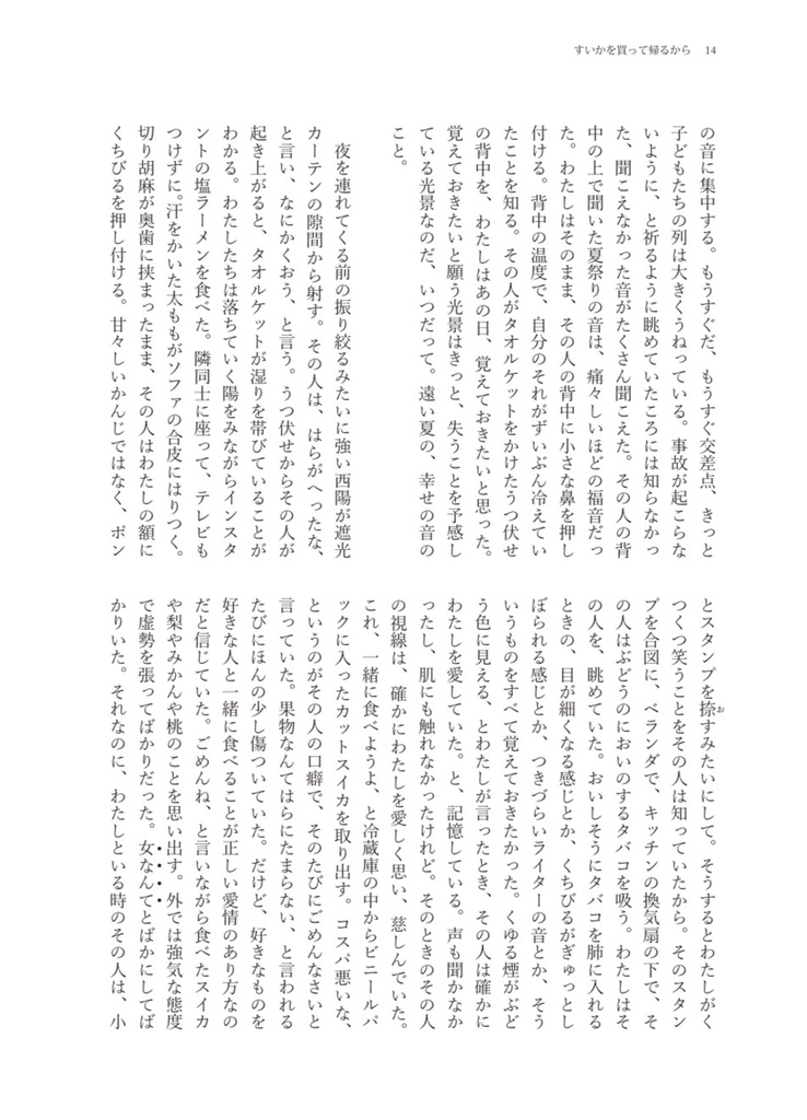 毎日は書けないvol.2/市街地ギャオ×衿 さやか