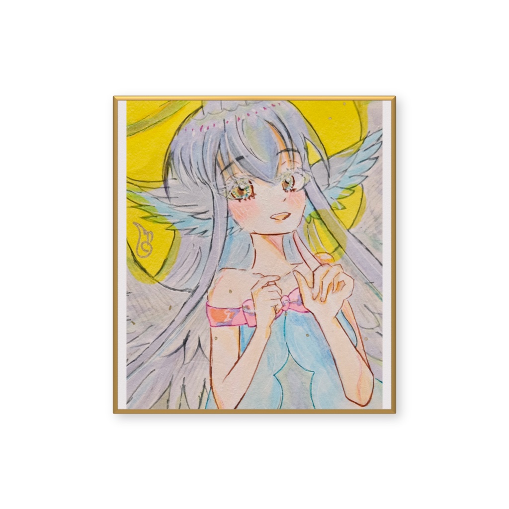 ミニ色紙「天使ちゃん」