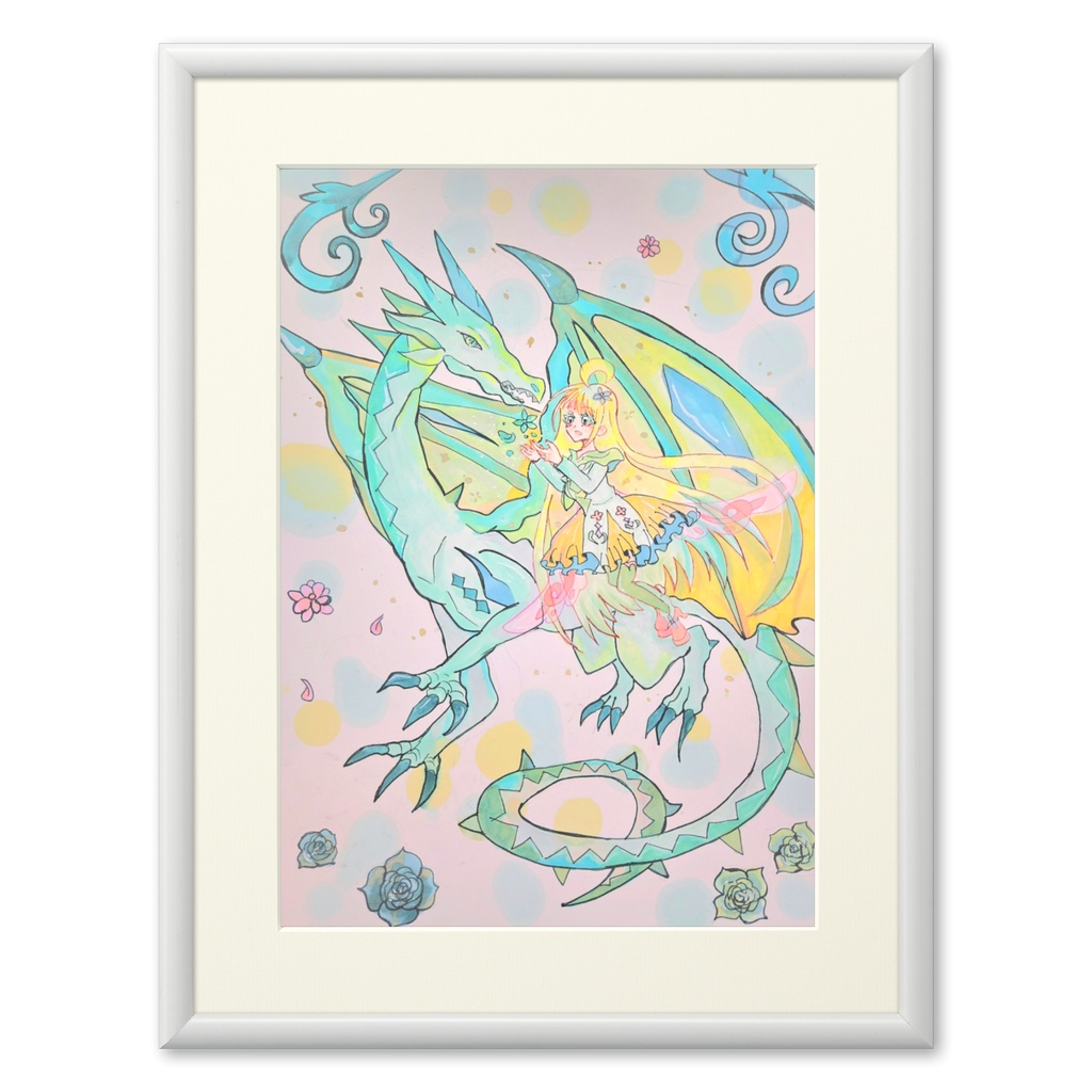てぃらみす個展　「花と竜」