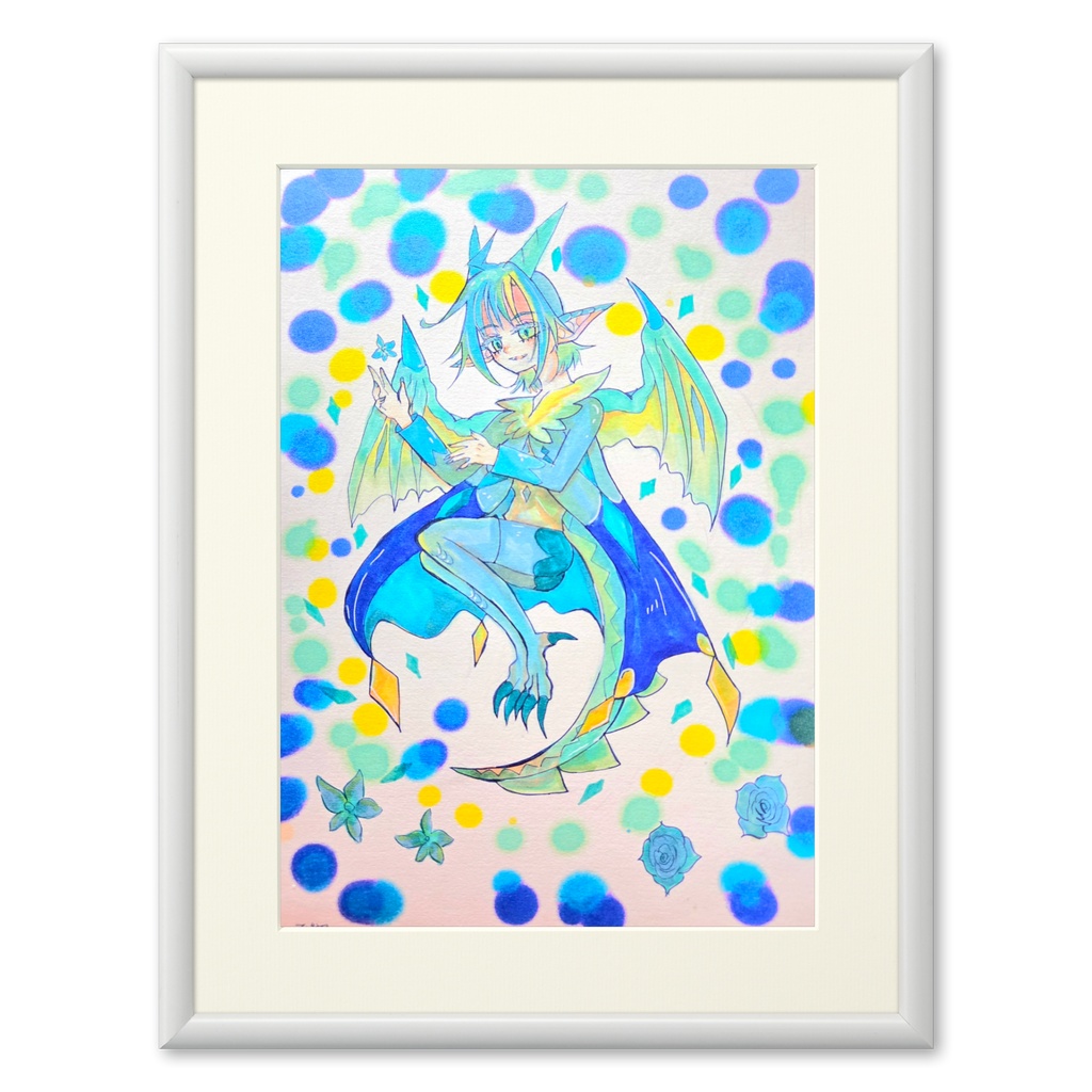 てぃらみす個展 複製画「イーヴァ」
