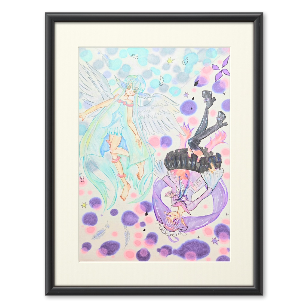 ていらみす個展  複製画【スピネルとジュリエッタ】