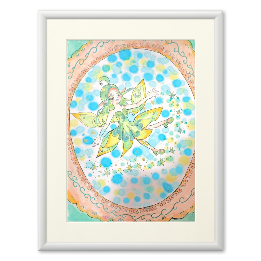 てぃらみす個展 複製画【シルフィ】