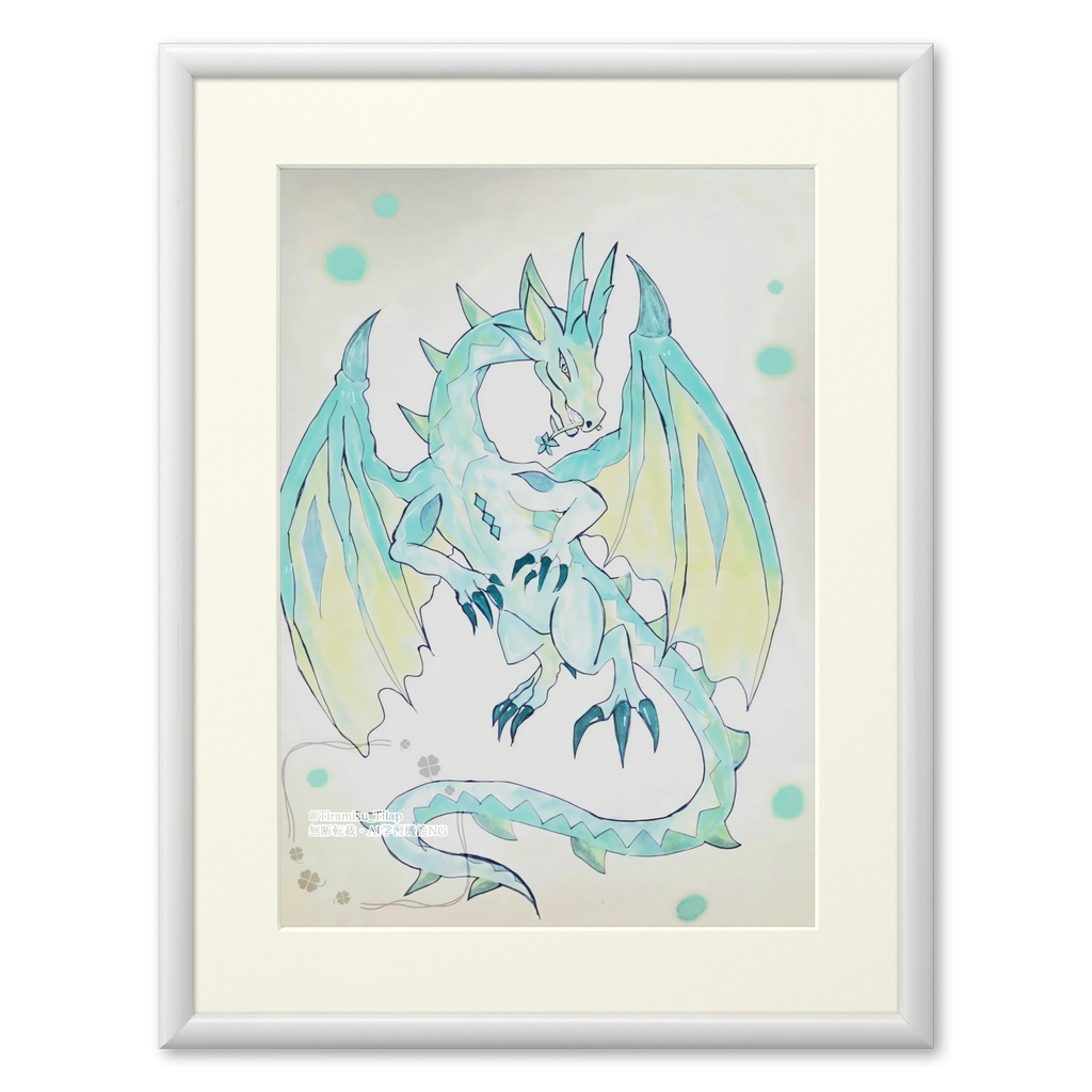ていらみす個展 複製画【ヴェルディグリス】