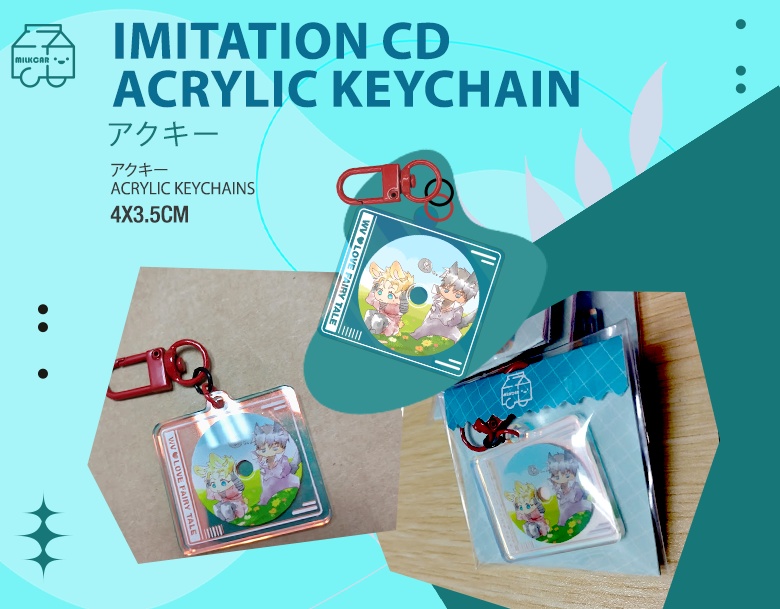 盟友 CD アクキー