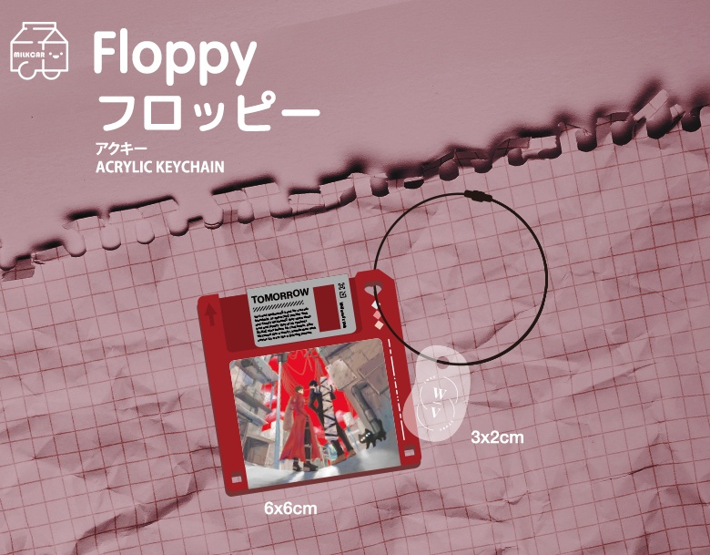 WVフロッピー アクキー