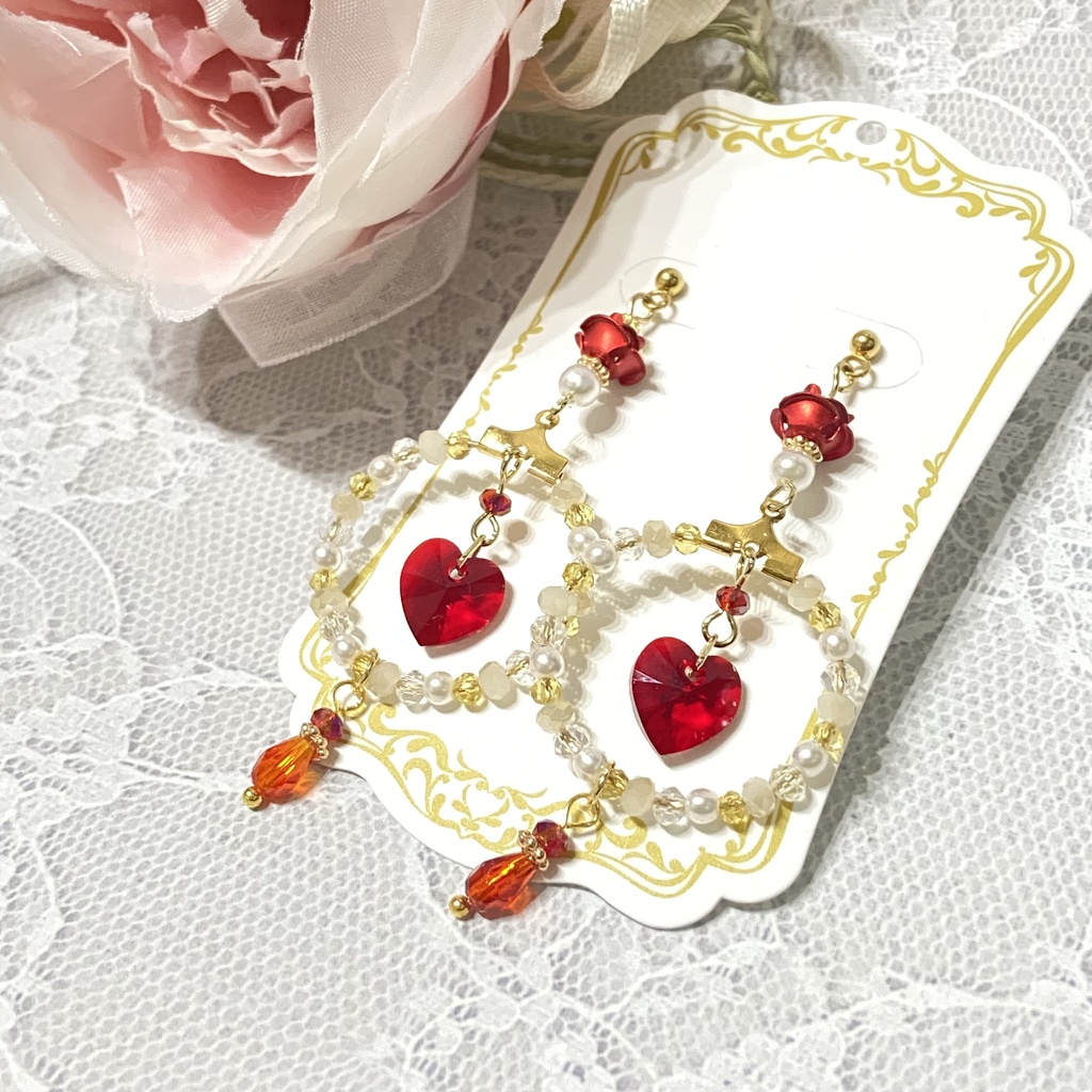 血祭りイメージピアス