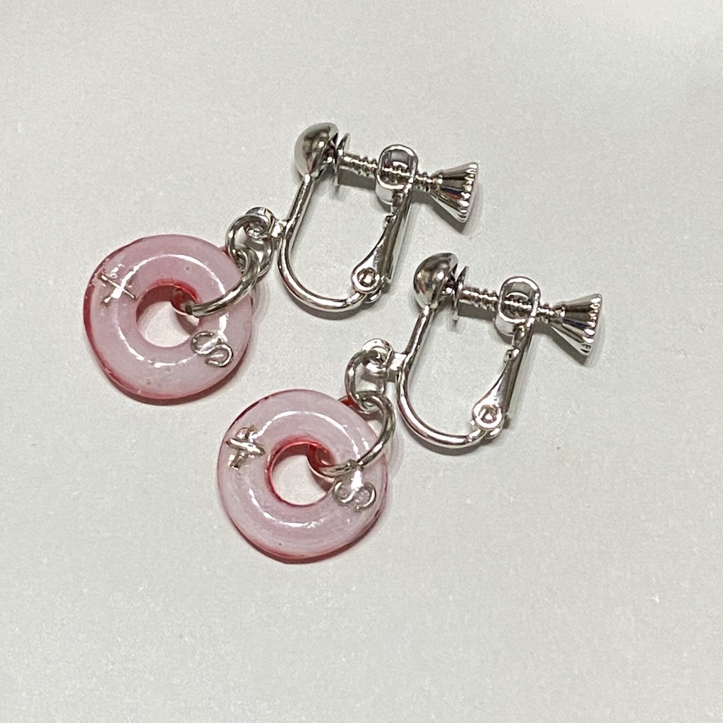 探鉱者イメージイヤリング、ピアス