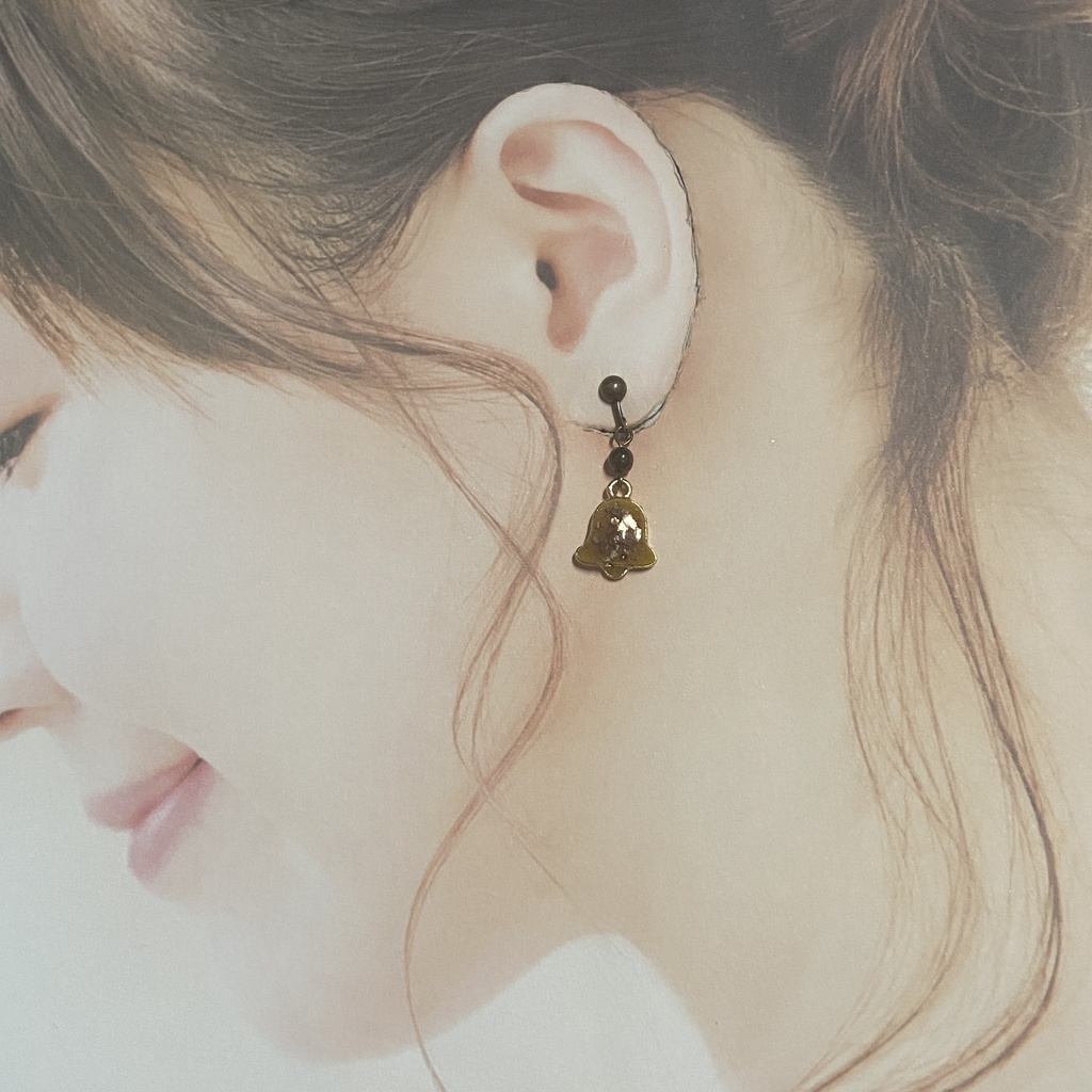 ライムイメージピアス、イヤリング