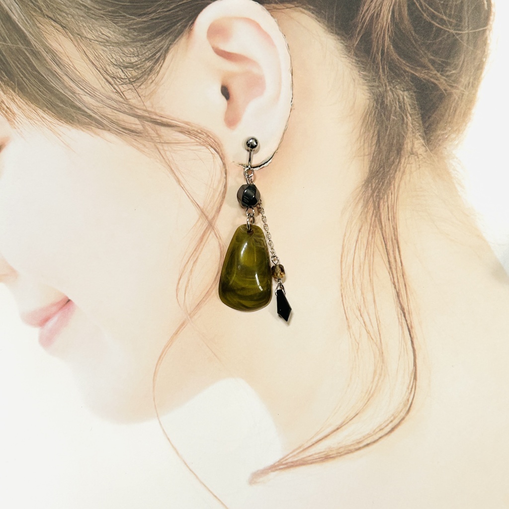 傭兵イメージイヤリング、ピアス