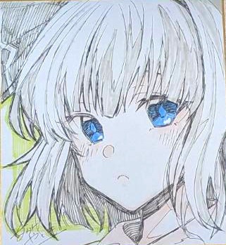 【ミニ色紙】魂魄妖夢