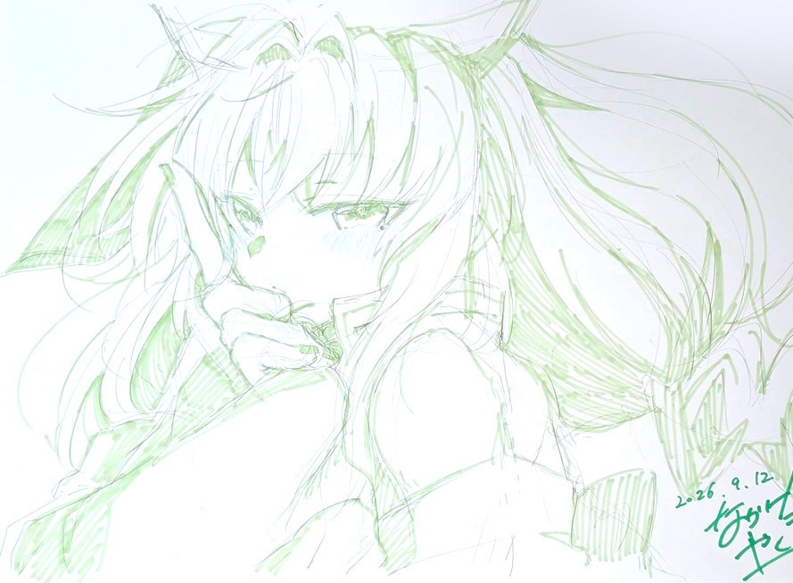 【ドローイングA4】キョン姉さま②