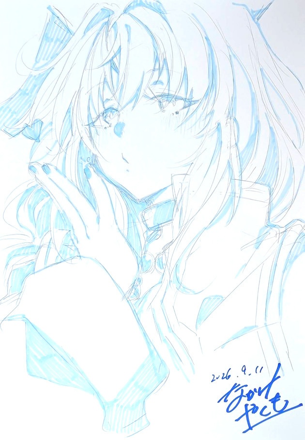 【ドローイングA4】キョン姉さま①