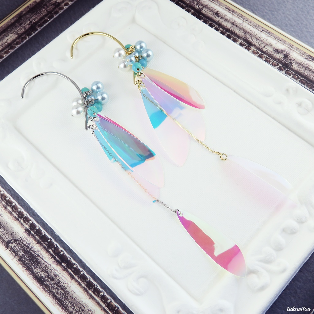 オーロラPVCの翼/イヤーフック