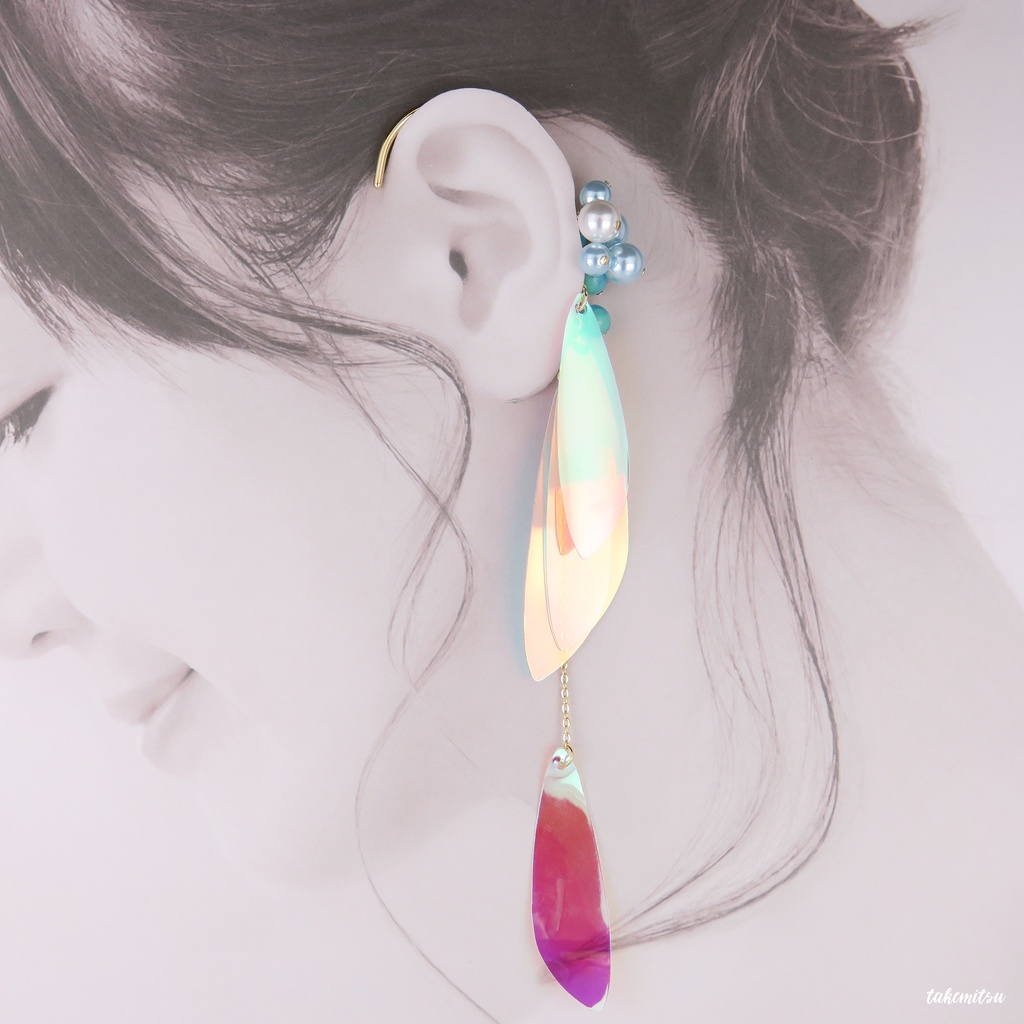 オーロラPVCの翼/イヤーフック