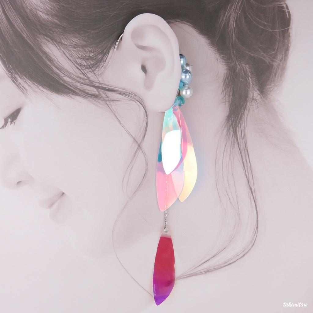 オーロラPVCの翼/イヤーフック