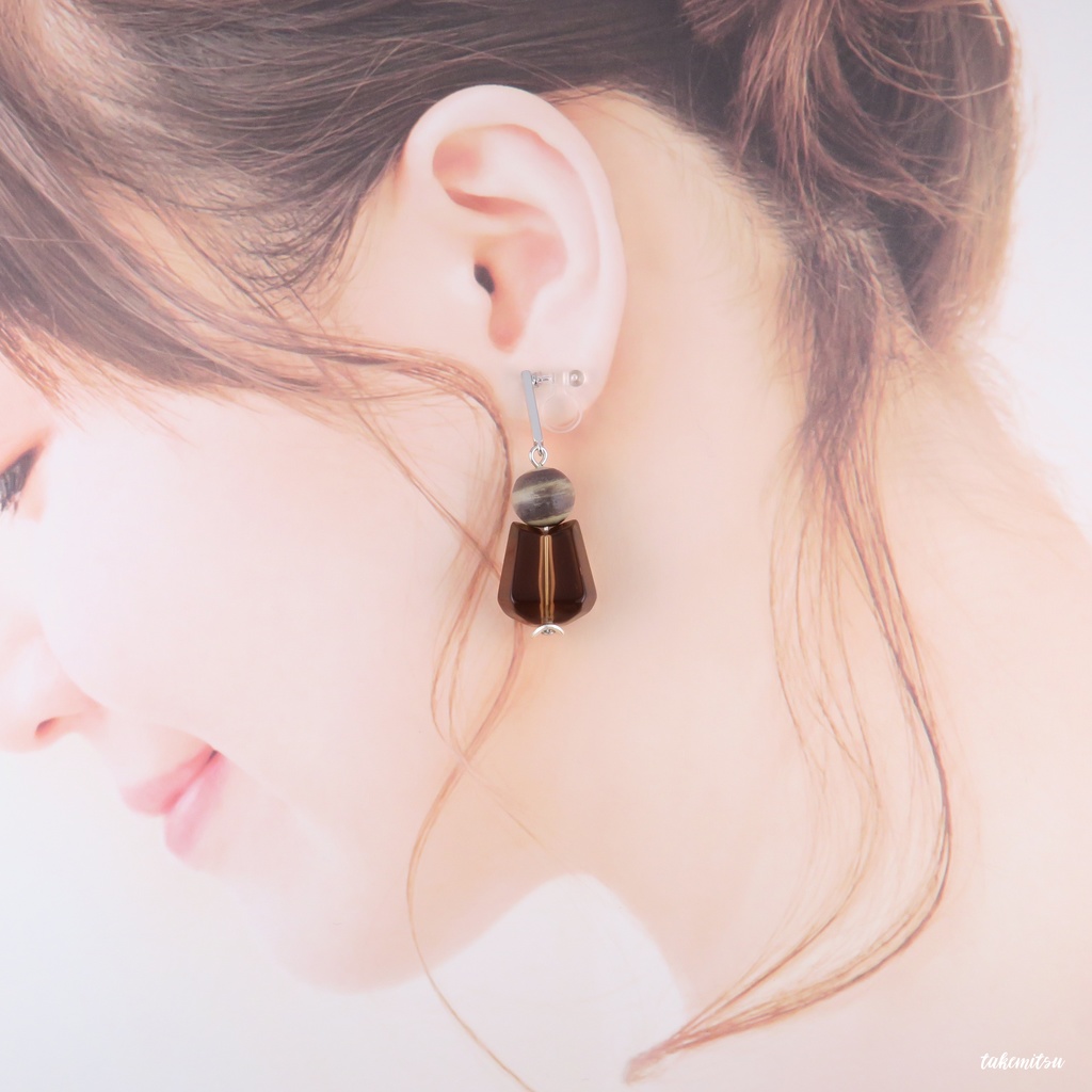 珈琲フロート イヤリング