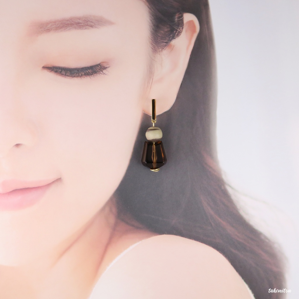 珈琲フロート イヤリング