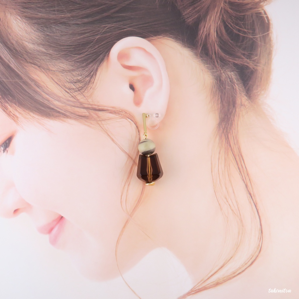 珈琲フロート イヤリング