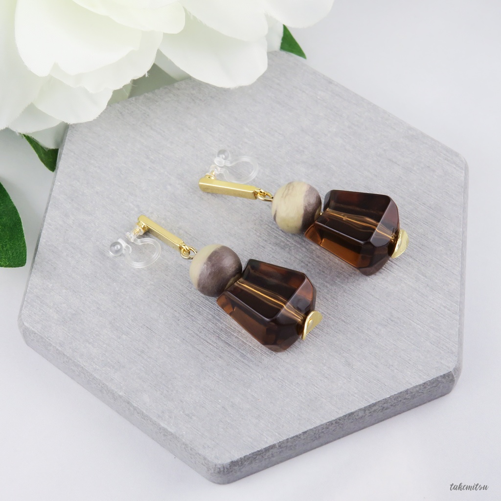 珈琲フロート イヤリング