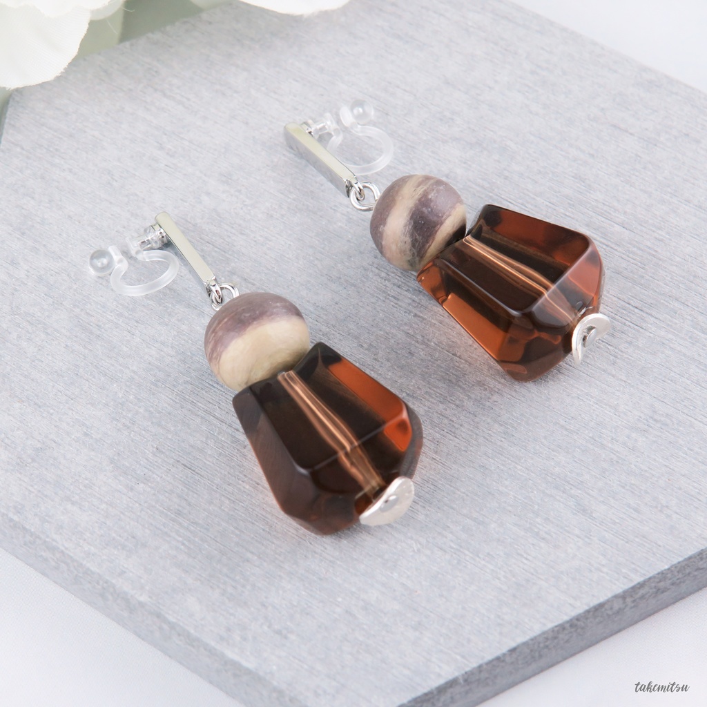 珈琲フロート イヤリング