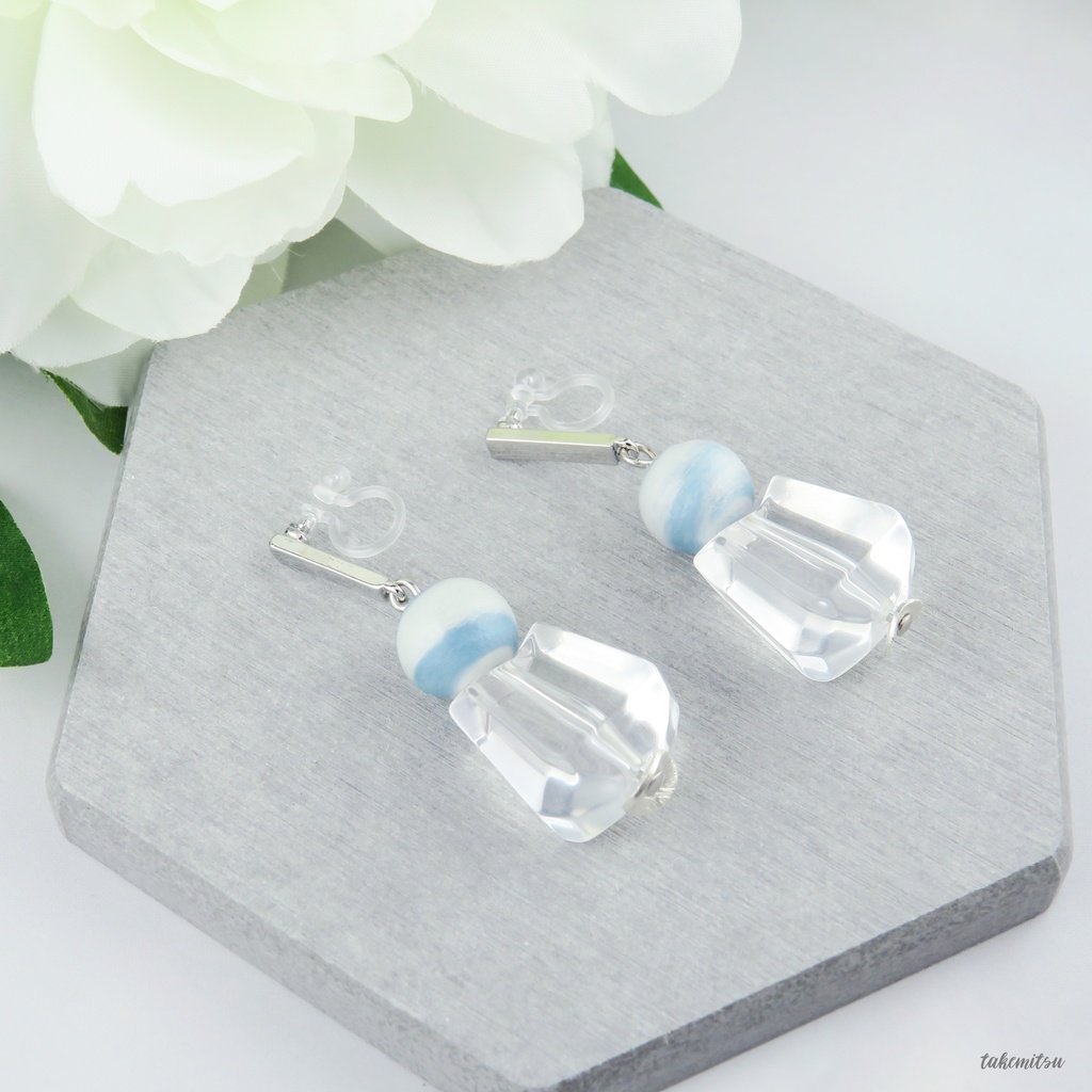 ソーダフロート イヤリング