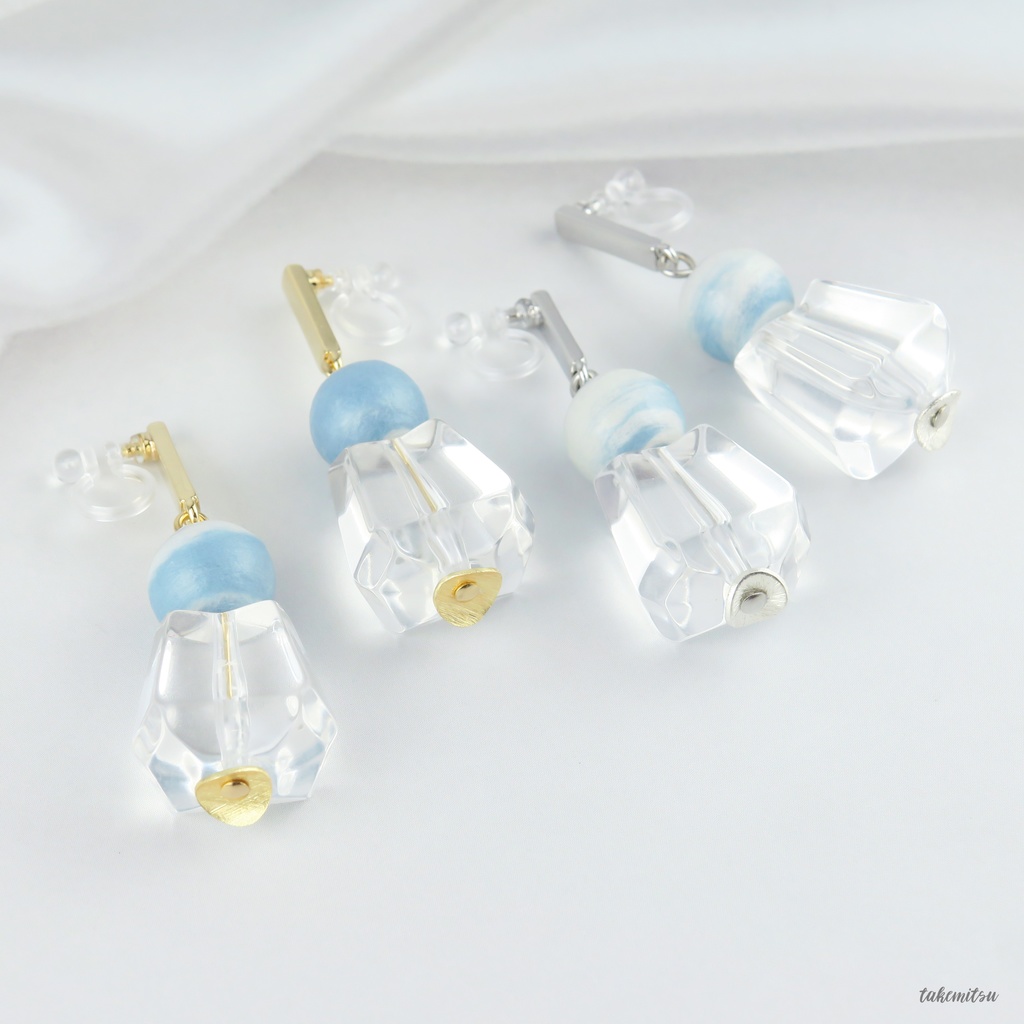 ソーダフロート イヤリング