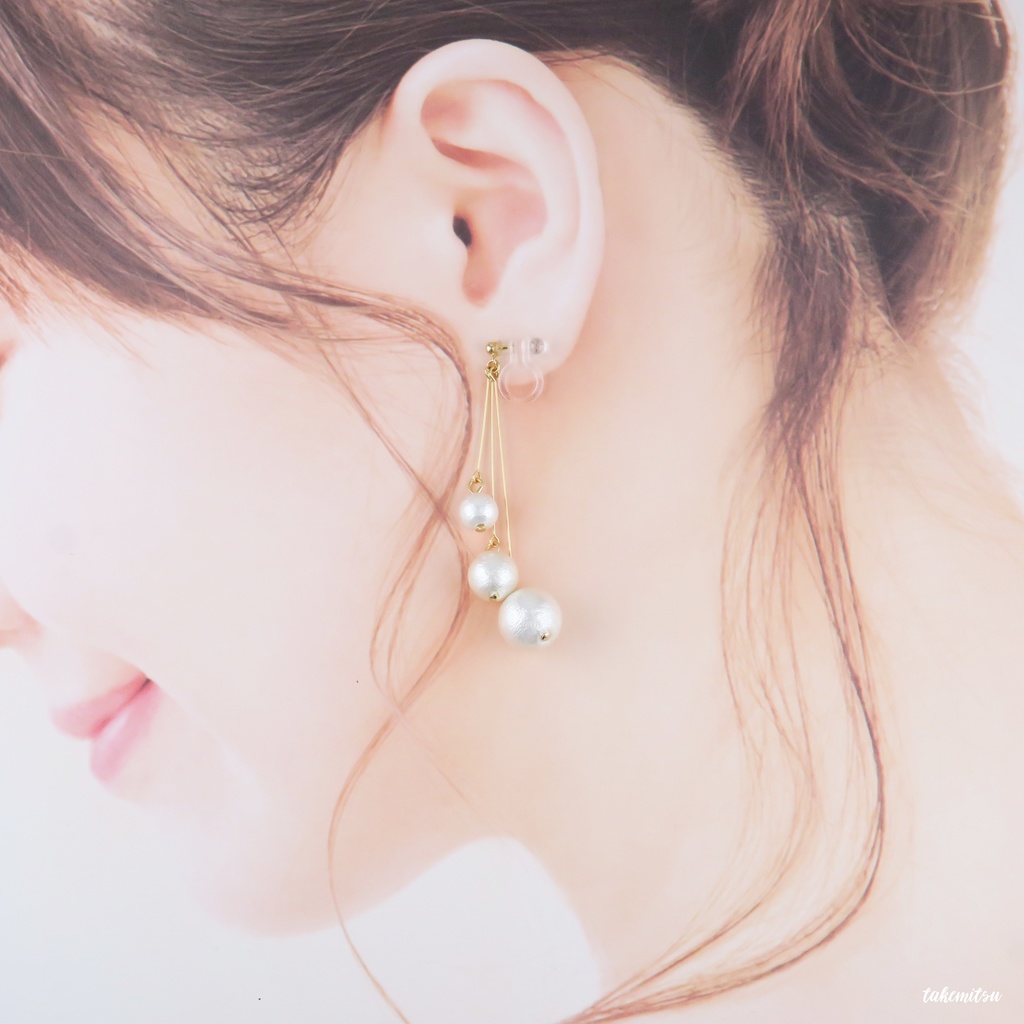 ジュ・ペルレ -パールのイヤリング-