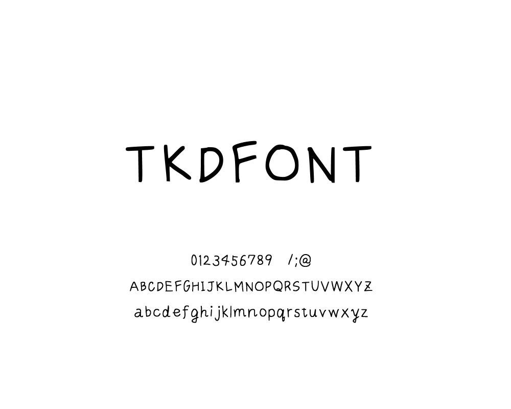 TKD手書きサインペン