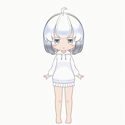 【100万通り以上】白紙ちゃん!【カスタムモデル】