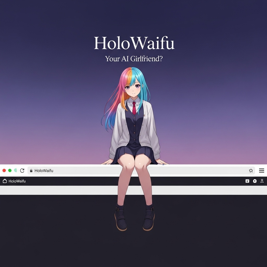HoloWaifu - 3D Desktop AI Assistant for Windows