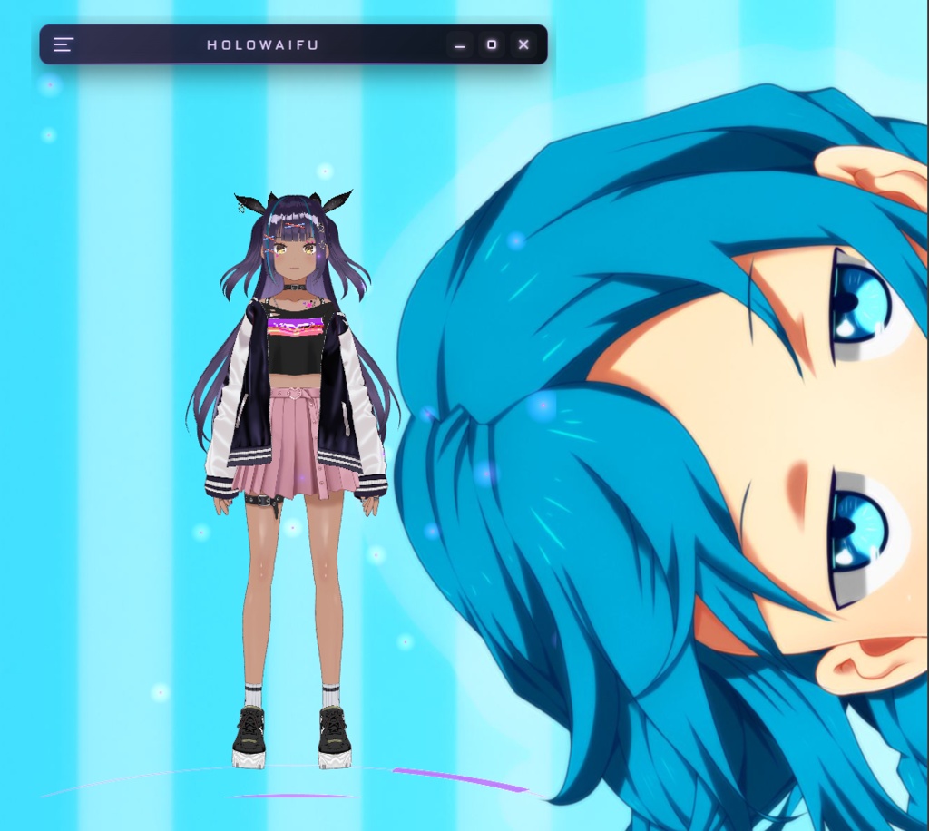 HoloWaifu - 3D Desktop AI Assistant for Windows