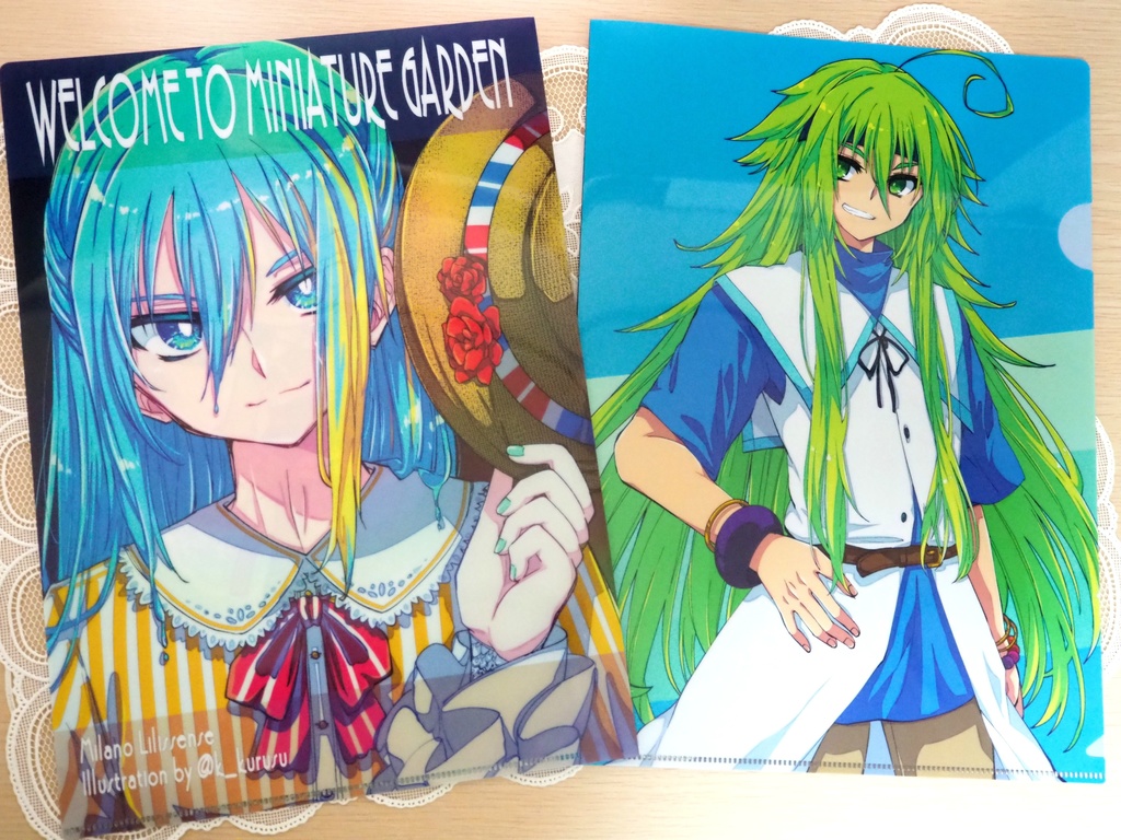 A4クリアファイル「ゼロ&ニコール」